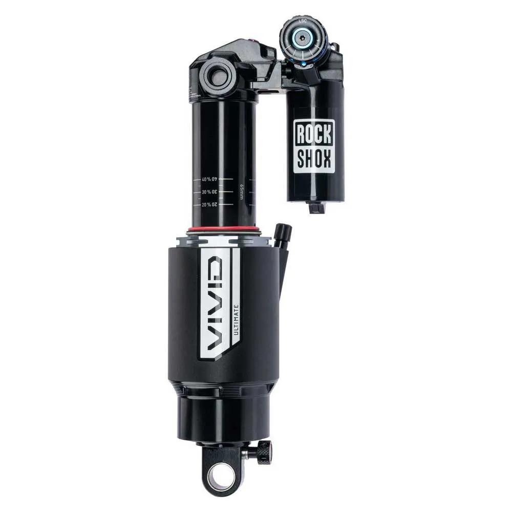 Rock Shox Vivid Ultimate Rc2t Yeti Sb160e 2022+ Støtdemper, Black, 65mm, 205mm