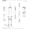 Rock Shox Yari/lyrik 150 Mm Solo Air Left Innvendige Fjærdeler, Black, One Size