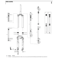 Rock Shox Yari/lyrik 160 Mmdual Position Air Left Springs Interne