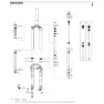 Rock Shox Yari/lyrik 27.5´´ 180 Mm Dual Position Air Left Innvendige Fjærdeler, Black, One Size