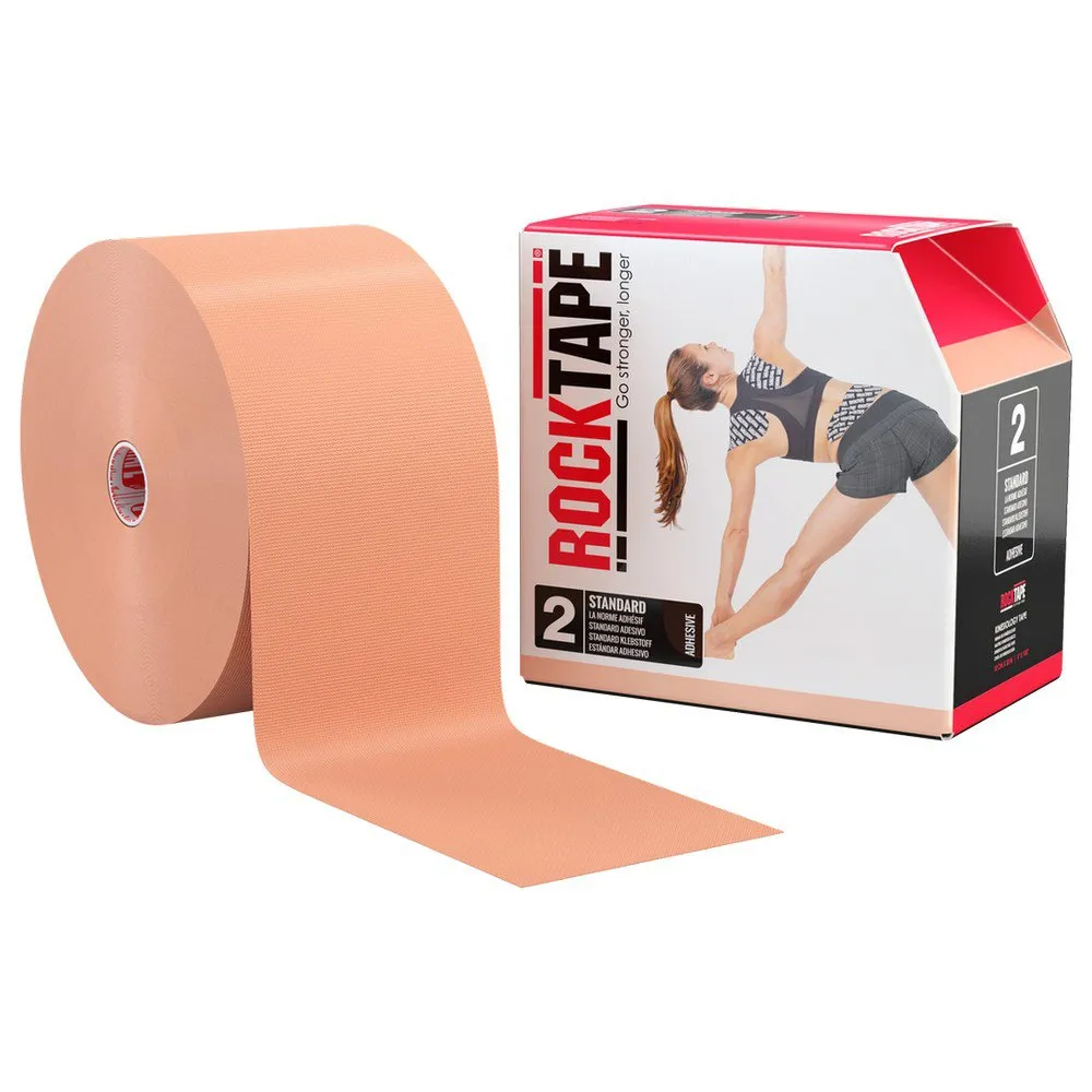 Rock Tape Bigdaddy Reg Intlmed 10 Cmx32m Kinesiologi Tape, Beige, 10cm x 32m Rock Tape Bigdaddy Reg Intlmed 10 Cmx32m Kinesiologi Tape, Beige, 10cm x 32m