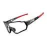 Rockbros 10161 Foto Kromatiske Solbriller, Black / red, Black/CAT0-3