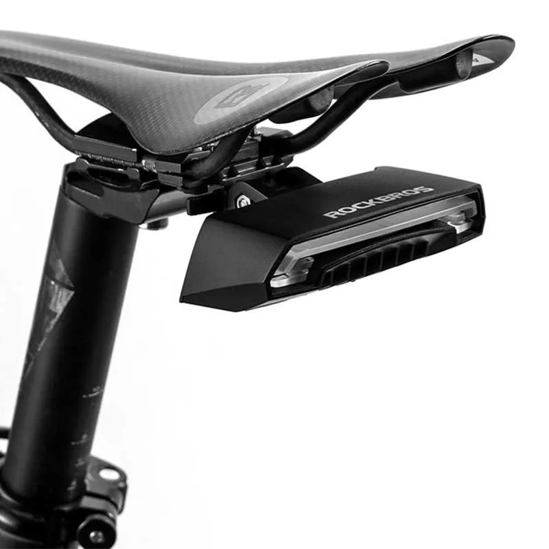 Rockbros Lkwd-r1 Smart Laser Baklys, Black, One Size Rockbros Lkwd-r1 Smart Laser Baklys, Black, One Size