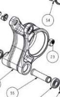 Rocky Mountain 2024 ALTITUDE 29 KIT ALTITUDE 29 LOWER LINK KIT WITH BEARING Rocky Mountain 2024 ALTITUDE 29 KIT ALTITUDE 29 LOWER LINK KIT WITH BEARING