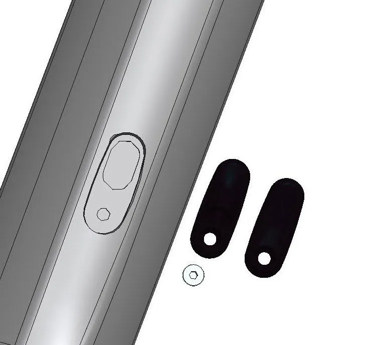 Rocky Mountain CABLE PORT PLASTIC COVER CABLE PORT PLASTIC COVER