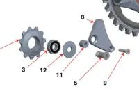 Rocky Mountain Lower Chain Guide Kit Lower Chain Guide Kit Rocky Mountain Lower Chain Guide Kit Lower Chain Guide Kit