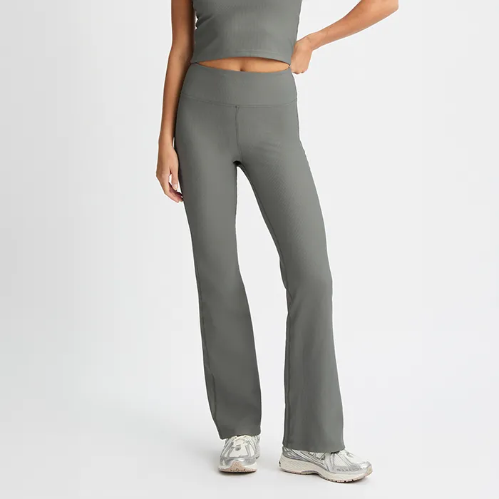 Röhnisch Ribbestrikkede Flare Tights