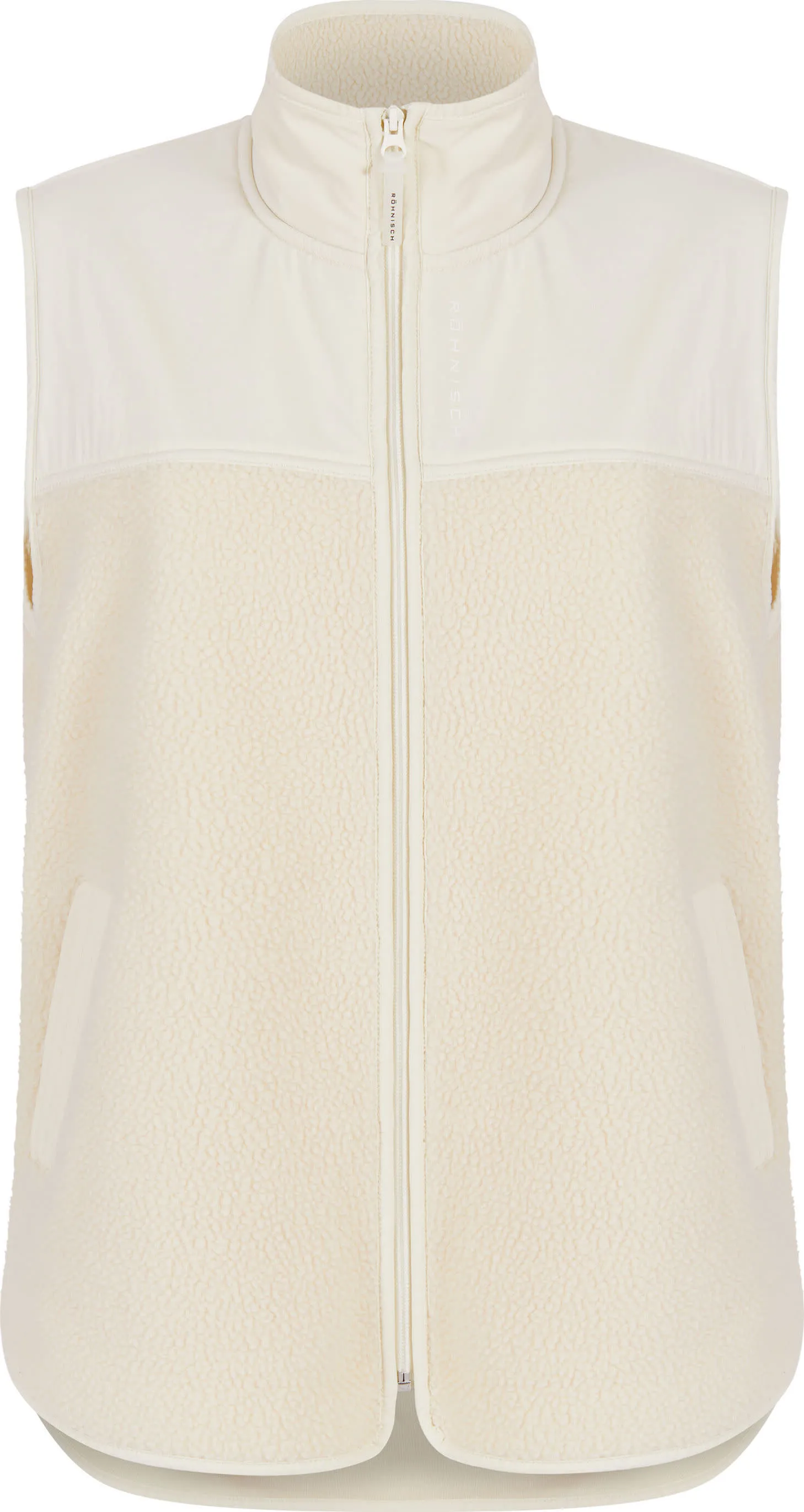 Röhnisch Women's Phoebe Pile Vest, Vanilla ice Röhnisch Women's Phoebe Pile Vest, Vanilla ice