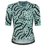 Rogelli Abstract Kort Ermet Trøye, Turquoise / black, XL