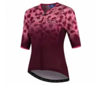 Rogelli Animal Jersey Dame Bordeaux