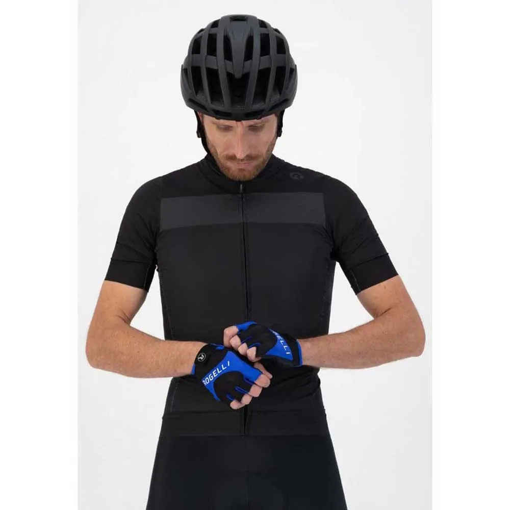 Rogelli Arios Ii Korte Hansker, Black / blue