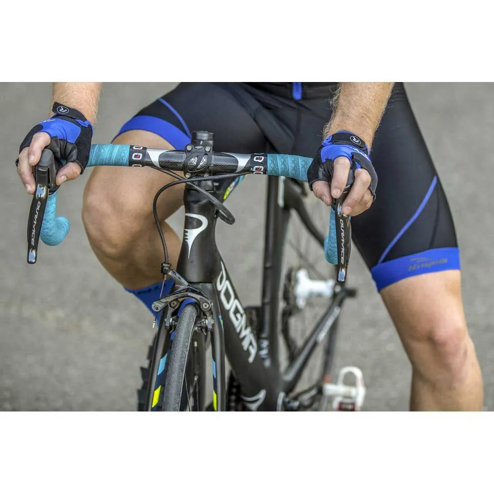 Rogelli Arios Ii Korte Hansker, Black / blue