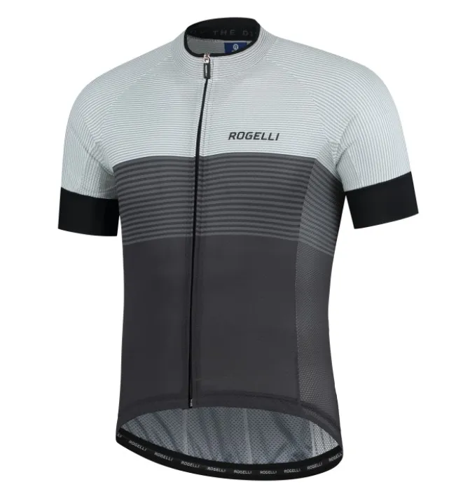 Rogelli Boost Jersey, Grå/hvit/svart