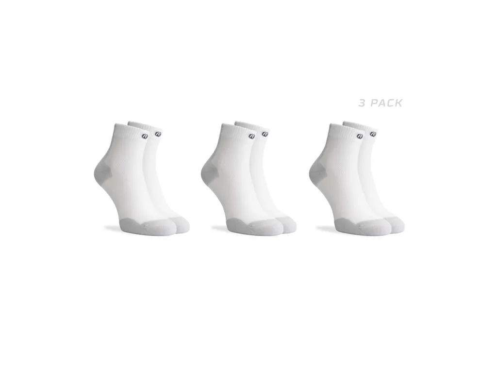 Rogelli Core løpesokker 3-pak hvit Rogelli Core løpesokker 3-pak hvit