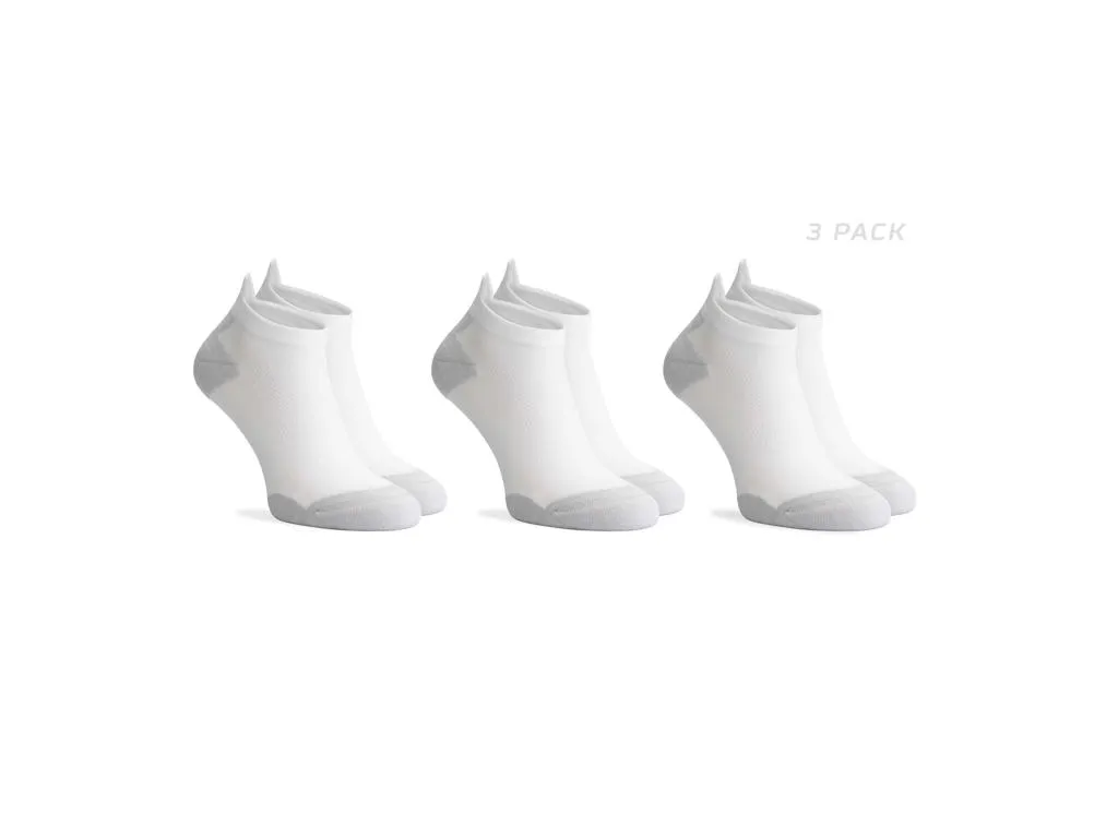 Rogelli Core løpesokker 3-pak lavt skaft hvit Rogelli Core løpesokker 3-pak lavt skaft hvit