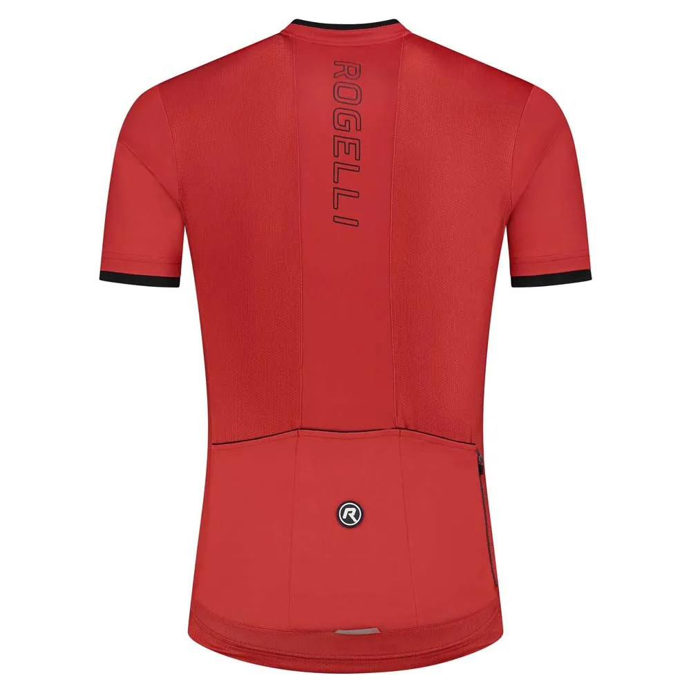 Rogelli Essential Kort Ermet Trøye, Red, S