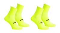 Rogelli Essentials Coolmax Strømper 2-pak Fluo