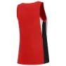 Rogelli Esty Ermeløs T-skjorte female, Red / black / white