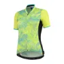 Rogelli Flora Jersey Dame, Gul/turkis, XS