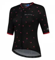 Rogelli Fruity Jersey Dame - Sort Rogelli Fruity Jersey Dame - Sort