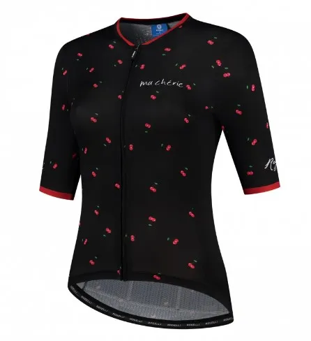 Rogelli Fruity Jersey Dame - Sort