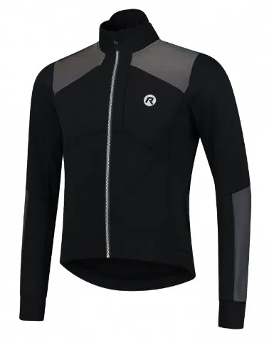 Rogelli Hi-Vis Vinterjakke - Grå/Neon/Refleks