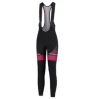Rogelli Impress Bibtight - Sort/Bordeaux Rogelli Impress Bibtight - Sort/Bordeaux