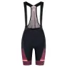 Rogelli Impress Ii Sykkelshorts, Burgundy / coral / black
