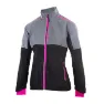 Rogelli Refleks Jakke Sort/Rosa, S
