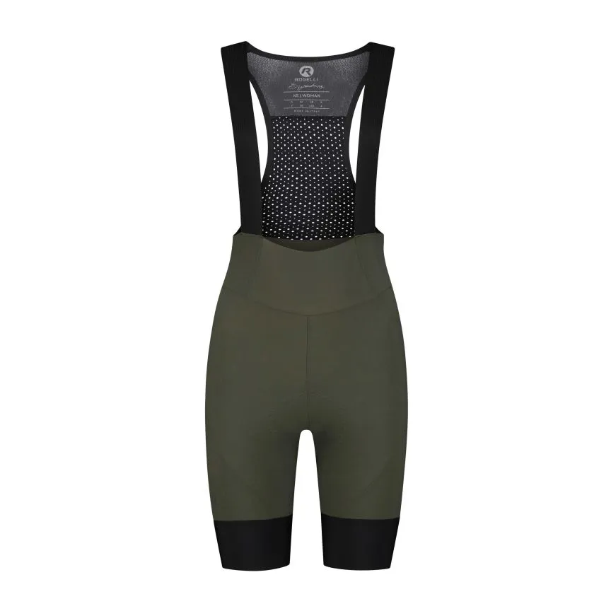 Rogelli Signature Bibshorts Dame Grønn