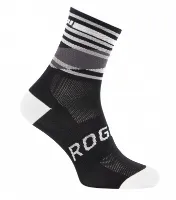 Rogelli Stripe Sykkelsokker - Sort