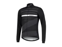 Rogelli Stripe vinterjakke windtex svart herre