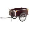 Roland Jumbo Low 20 Sykkelvogn, Black, Max 40kg
