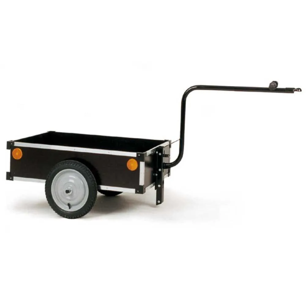 Roland Maxi High 12 Sykkelvogn, Black, Max 40kg