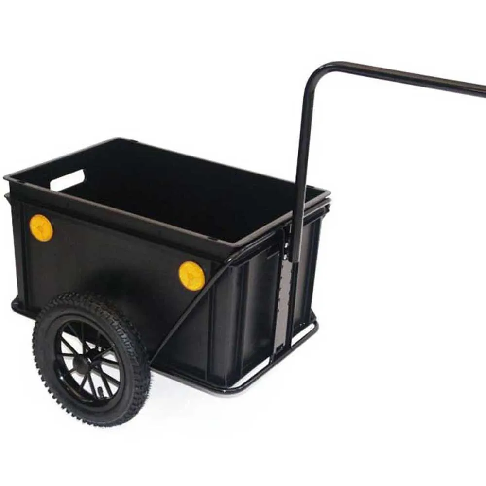 Roland Mini Boy High 12 Sykkelvogn, Black, Max 50kg Roland Mini Boy High 12 Sykkelvogn, Black, Max 50kg