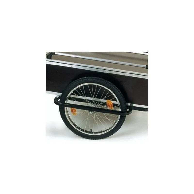 Roland Profi/jumbo Tilhengerhjul, Black, 20"