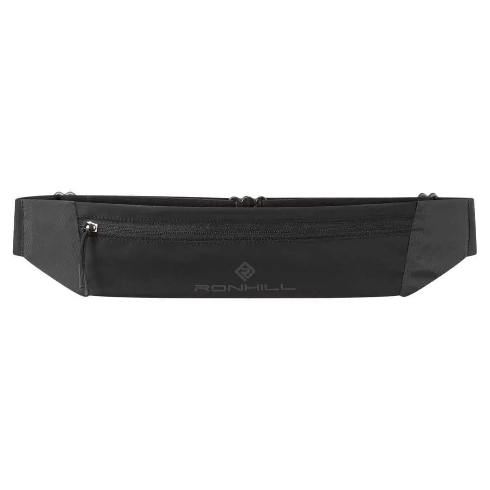 Ronhill Solo Waist Løpebelte unisex, All black Ronhill Solo Waist Løpebelte unisex, All black
