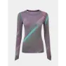 Ronhill Tech Golden Hour Langarmet T-skjorte female, Multi lightreflection