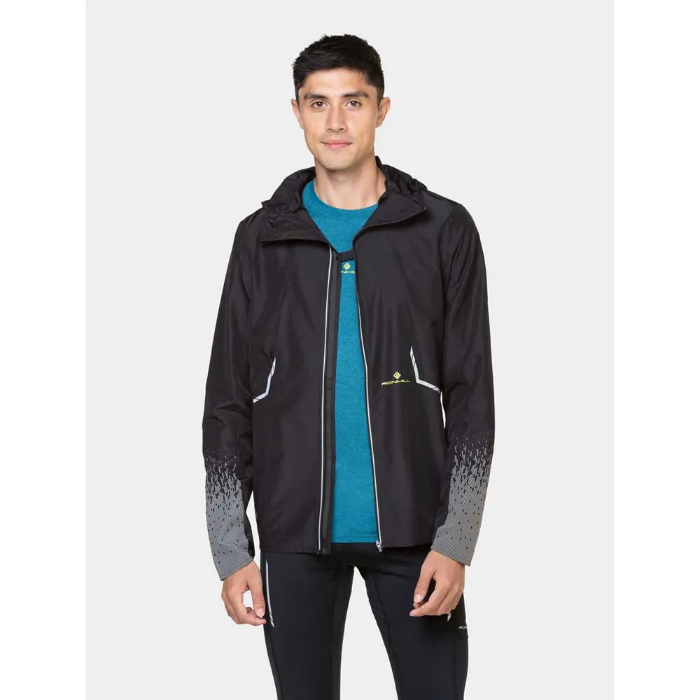 Ronhill Tech Reflect Jakke male, Black / reflect