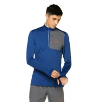 Ronhill Tech Winter Halv Glidelås Langarmet T-skjorte male