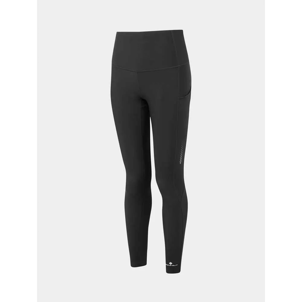 Ronhill Tech Winter Leggings female, All black Ronhill Tech Winter Leggings female, All black
