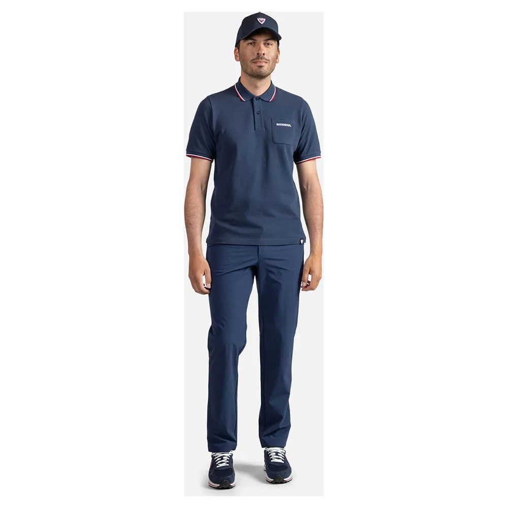 Rossignol Presset Pocket Kortermet Poloskjorte Rossignol Presset Pocket Kortermet Poloskjorte