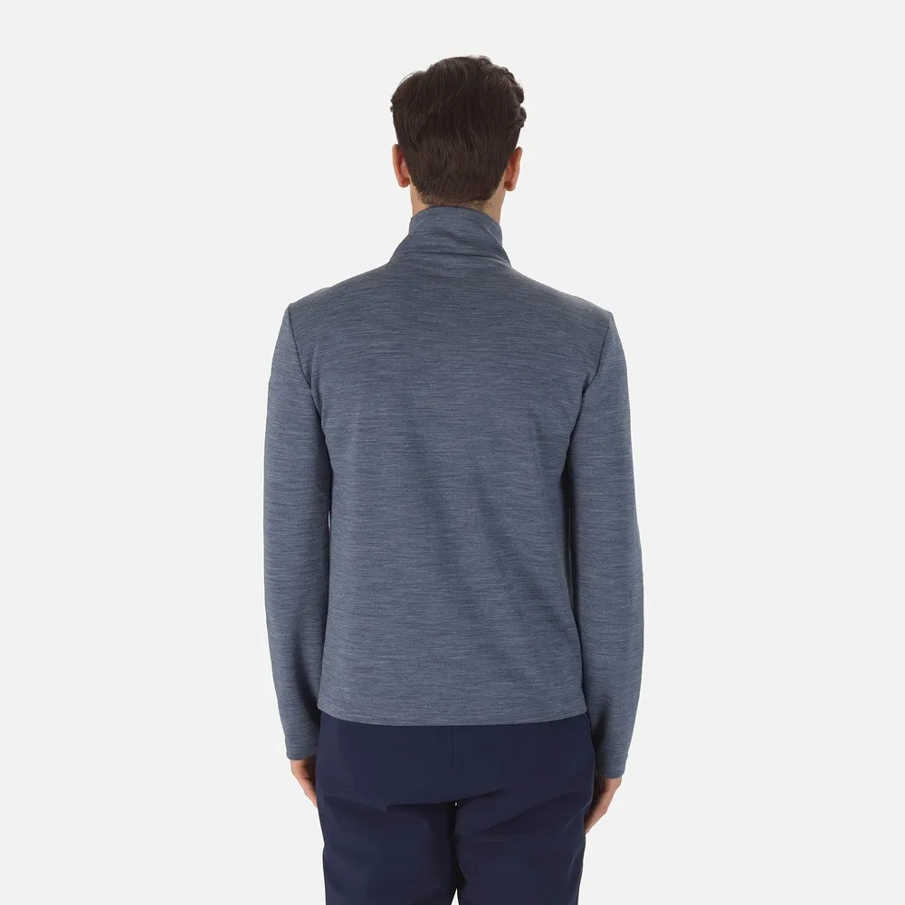 Rossignol React Merino Fleecejakke Med Full Glidelås, Dark navy Rossignol React Merino Fleecejakke Med Full Glidelås, Dark navy