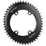 Rotor 1x Oval Q Ring 110 Bcd Kjettingring, Black, 40t