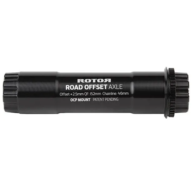 Rotor Aldhu Rd Offset Kranklager, Black, One Size