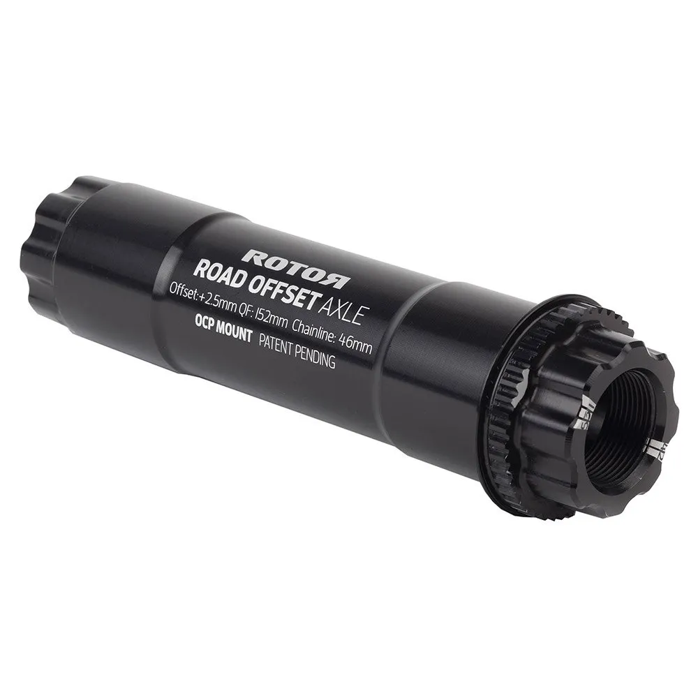 Rotor Aldhu Rd Offset Kranklager, Black, One Size