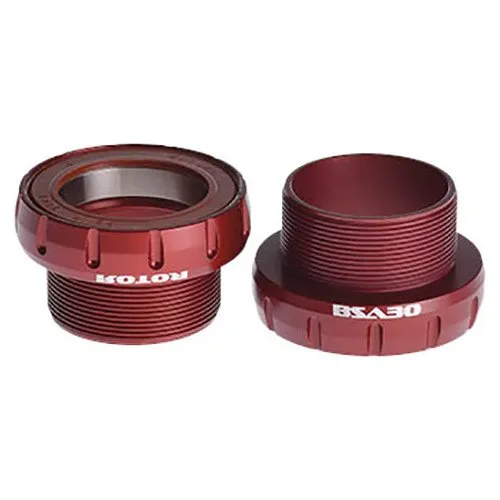 Rotor Bsa30 Ceramic Kranklagerkopper, Red, 68/73mm Rotor Bsa30 Ceramic Kranklagerkopper, Red, 68/73mm