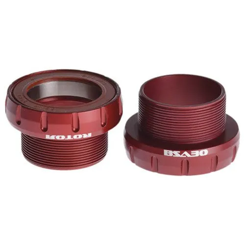 Rotor Bsa30 Ceramic Kranklagerkopper, Red, 68/73mm Rotor Bsa30 Ceramic Kranklagerkopper, Red, 68/73mm