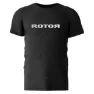 Rotor Casual Kortarmet T-skjorte, Black, M