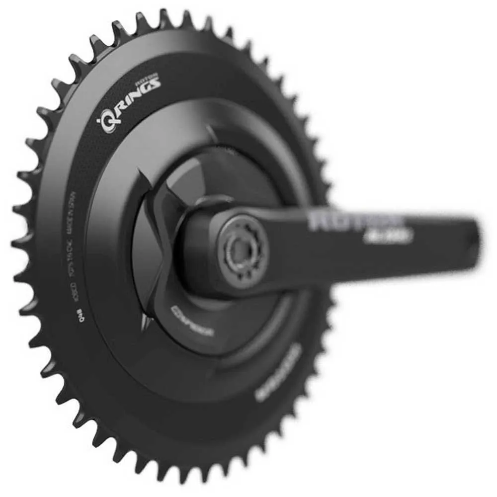 Rotor Inspider Aero Crown Bcd 110x4 Krankbeskyttere, Black, One Size